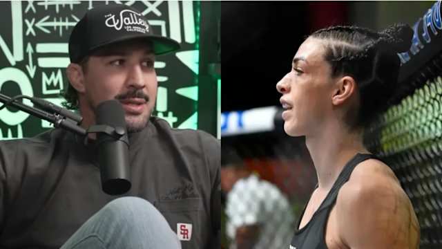 Brendan Schaub and active UFC fighter Mackenzie Dern.